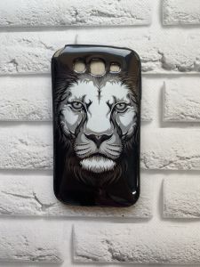 Силіконовий чохол з малюнком для Samsung Galaxy i9082 Grand Duos Лев