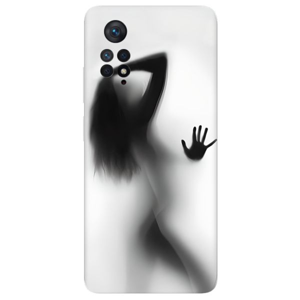 Чохол на Xiaomi Redmi Note 11 Pro Силует дівчини (принт 66)