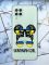 Прозорий чохол Samsung Galaxy M32 / M22 / A22 4G Українська дівчина (патріотичний принт 113)