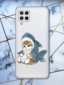 Прозорий чохол Samsung Galaxy M32 / M22 / A22 4G Кошеня (принт 120)