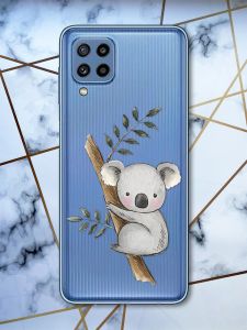 Прозорий чохол Samsung Galaxy M32 / M22 / A22 4G Коала (принт 132)