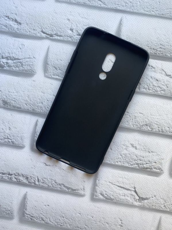 Силіконовий матовий чохол для Meizu 15 Plus Чорний