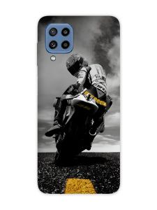 Чохол на Samsung Galaxy M32 / M22 / A22 4G Мото (принт 69)