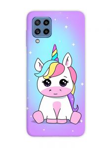 Чохол на Samsung Galaxy M32 / M22 / A22 4G Єдиноріг (принт 103)