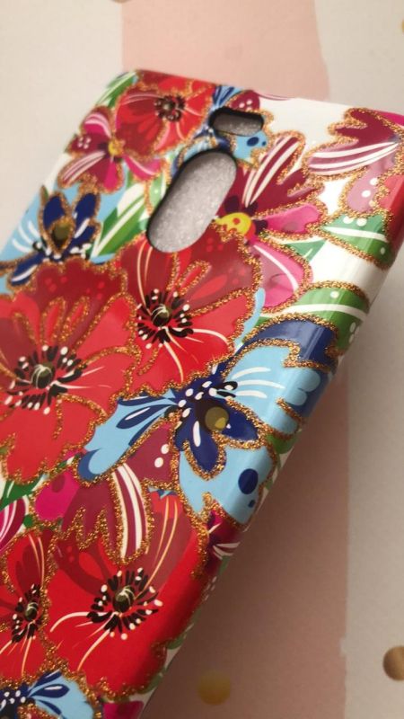 Силіконовий чохол з малюнком Meizu M6 Note Маки і волошки