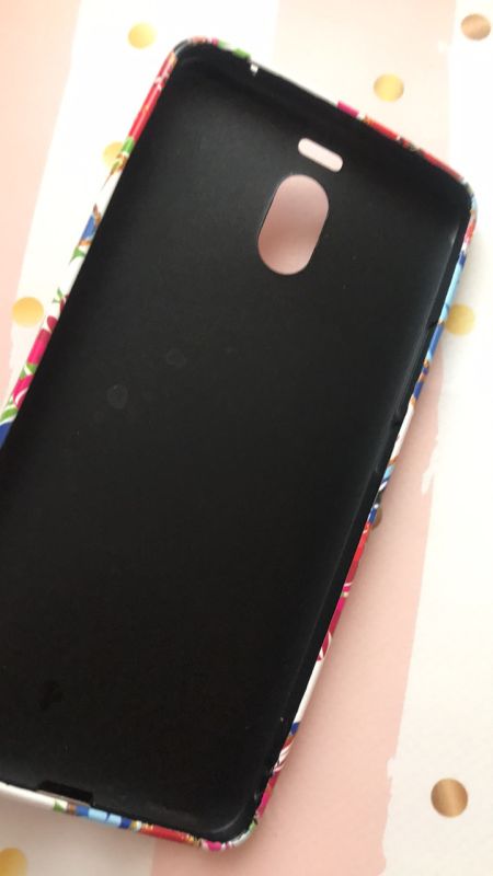 Силіконовий чохол з малюнком Meizu M6 Note Маки і волошки