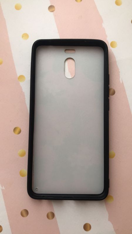 Пластиковий чохол з малюнком на Meizu M6 Note Фламінго на рожевому