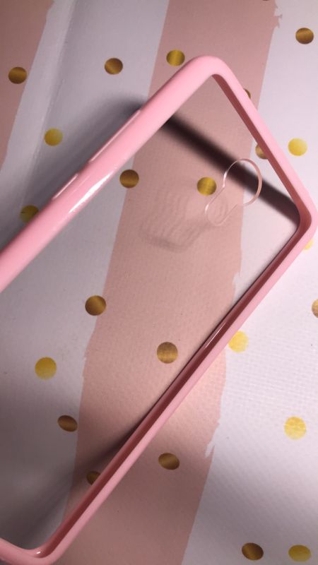 Силіконовий матовий, прозорий чохол для Meizu MX 6 Рожевий