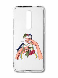 Прозорий чохол для Xiaomi Mi 9T / K20 патріотичний дизайн Ластівки принт 15