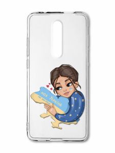 Прозорий чохол для Xiaomi Mi 9T / K20 Моя Україна (патріотичний принт 2)