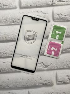 Захисне скло 3D для Xiaomi Mi 8 Lite Чорний