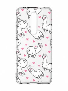 Прозорий чохол на Xiaomi Mi 9T / K20 Лами (принт 95)