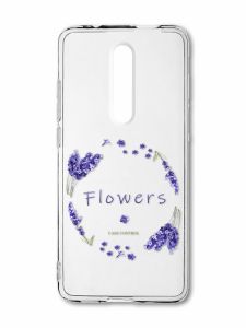 Прозорий чохол на Xiaomi Mi 9T / K20 Лавандовий віночок (принт 19)