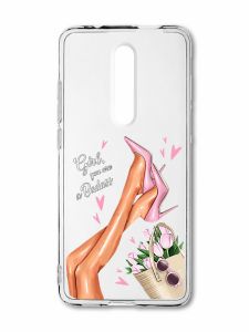 Прозорий чохол на Xiaomi Mi 9T / K20 Ніжки (принт 62)