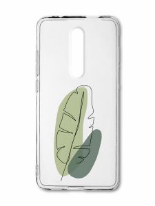 Прозорий чохол на Xiaomi Mi 9T / K20 Листочок (принт 65)