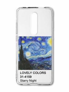 Прозорий чохол на Xiaomi Mi 9T / K20 Зоряна ніч (принт 74)