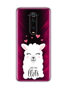 Прозорий чохол на Xiaomi Mi 9T / K20 Лама (принт 83)