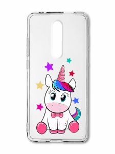 Прозорий чохол на Xiaomi Mi 9T / K20 Єдинорог (принт 102)