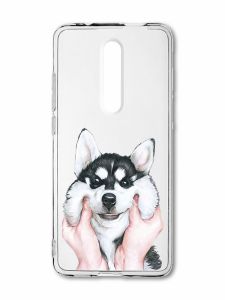Прозорий чохол на Xiaomi Mi 9T / K20 Мордочка (принт 121)
