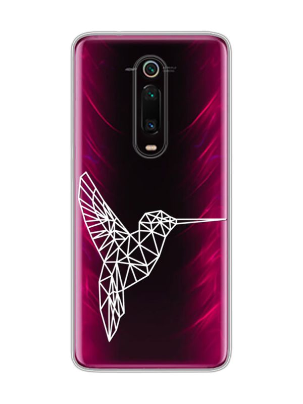 Прозорий чохол на Xiaomi Mi 9T / K20 Колібрі (принт 123)