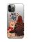 Прозорий чохол на iPhone 12 Pro Max Дівчина з ведмедиком (принт 188)