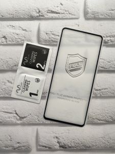 Захисне скло 3D для Samsung Galaxy M51 Чорна рамка