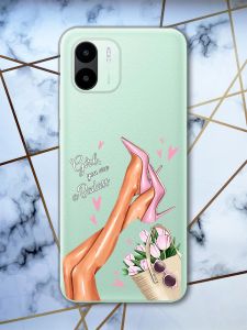 Прозорий чохол на Xiaomi Redmi A1 Ніжки (принт 62)