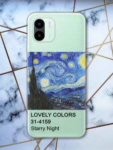 Прозорий чохол на Xiaomi Redmi A1 Зоряна ніч (принт 74)