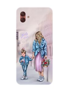 Чохол на Samsung Galaxy A04 Мама і донька (принт 56)