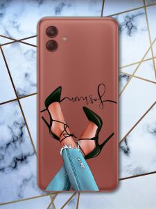 Прозорий чохол на Samsung Galaxy A04 Ніжки (принт 60)