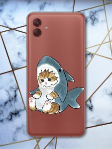 Прозорий чохол на Samsung Galaxy A04 Кошенятко (принт 120)