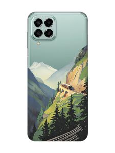 Прозорий чохол на Samsung Galaxy M33 5G Гори (принт 87)