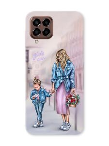 Чохол на Samsung Galaxy M33 5G Мама і донька (принт 56)