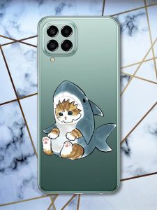 Прозорий чохол на Samsung Galaxy M33 5G Кошенятко (принт 120)