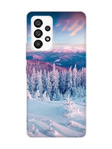 Чохол на Samsung Galaxy A53  Зимові гори (принт 163)