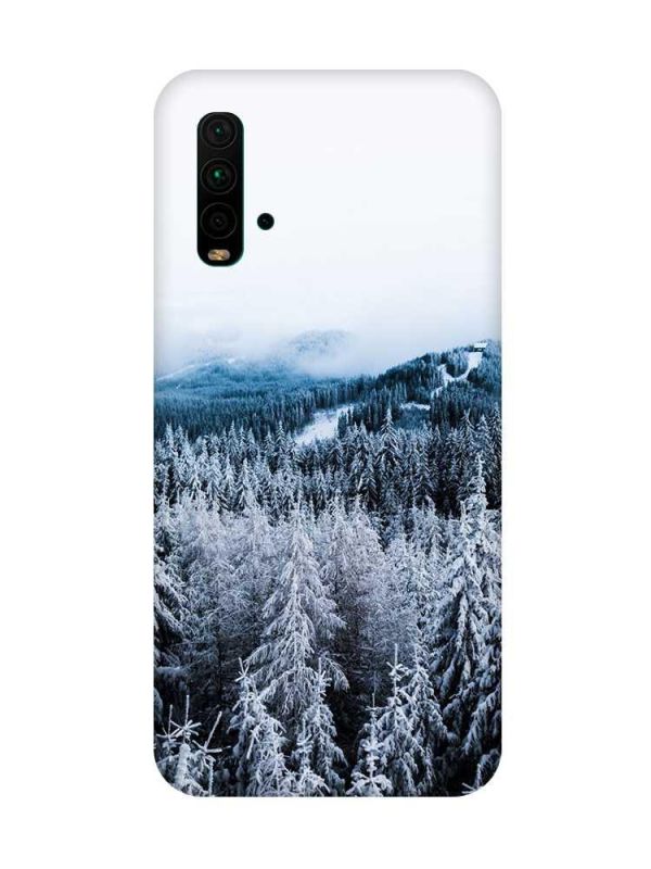 Чохол на Xiaomi Redmi 9T  Зимовий ліс (принт 164)