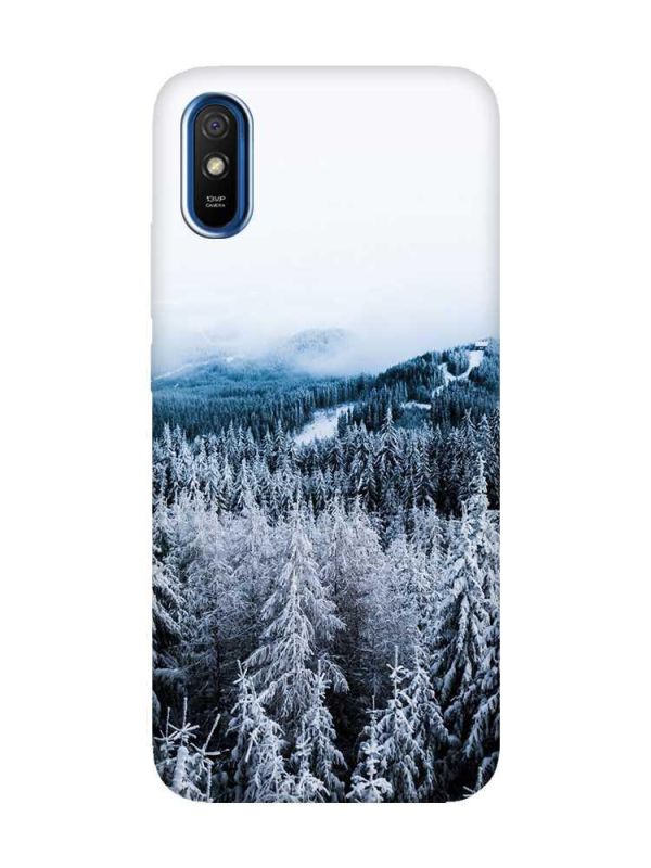 Чохол на Xiaomi Redmi 9A  Зимовий ліс (принт 164)