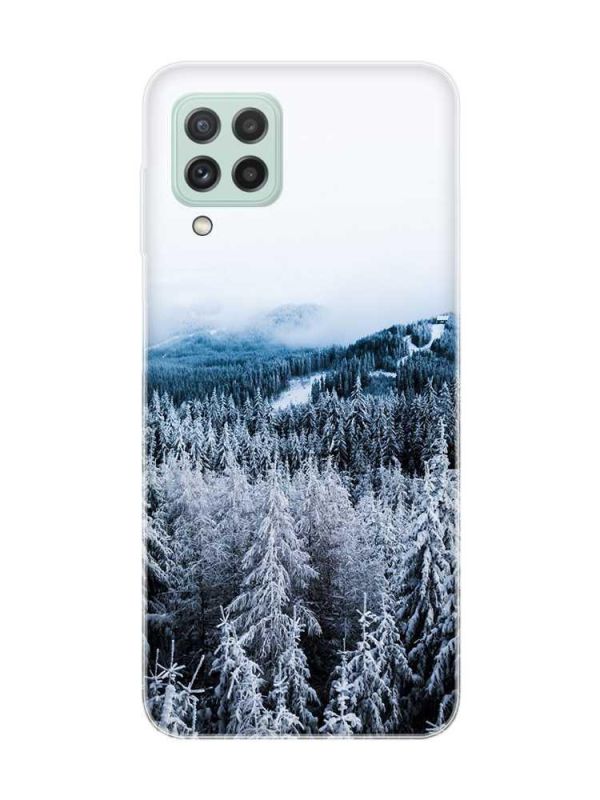 Чохол на Samsung Galaxy A22 4G/M32/M22 Зимовий ліс (принт 164)