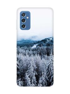 Чохол на Samsung Galaxy M52 Зимовий ліс (принт 164)