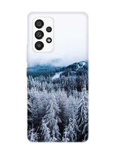 Чохол на Samsung Galaxy A53  Зимовий ліс (принт 164)