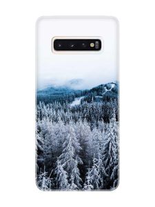 Чохол на Samsung Galaxy S10 Зимовий ліс (принт 164)