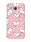 Матовий рожевий чохол на Samsung Galaxy J5(2016) J510 Лами (принт 95)