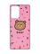 Матовий рожевий чохол на Samsung Galaxy A52 Ведмедик (принт 76)