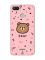 Матовий рожевий чохол на Xiaomi Redmi 6 Ведмедик (принт 76)