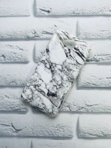 Силіконовий мармуровий чохол Huawei Y5 2017 Сірий