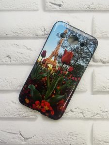 Силіконовий чохол з малюнком для Huawei Y3 2017 Тюльпани