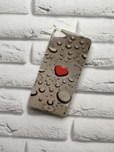 Силіконовий чохол з малюнком для Meizu U10 Серце