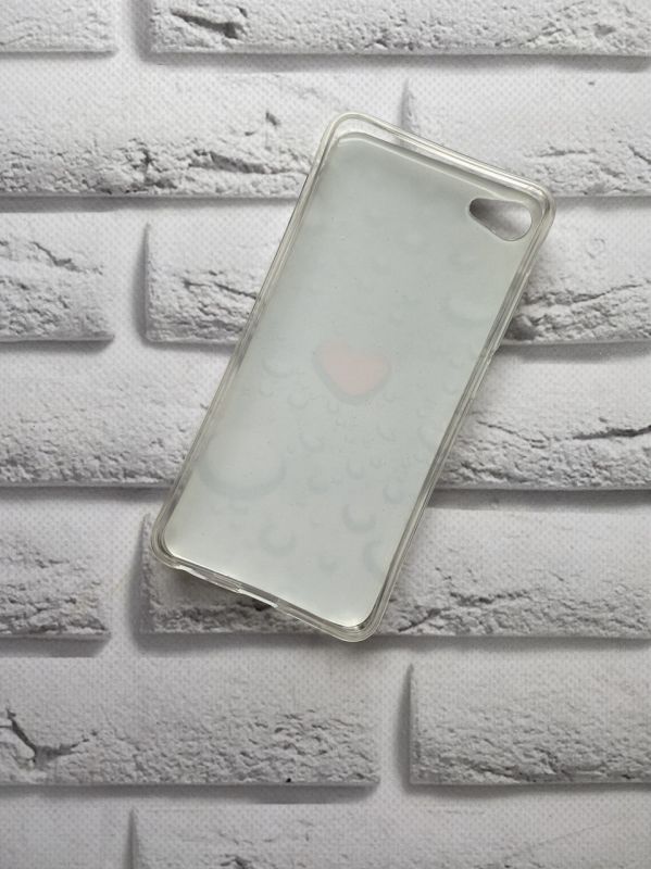 Силіконовий чохол з малюнком для Meizu U10 Серце