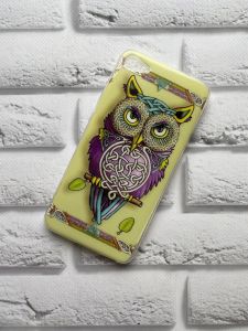 Силіконовий чохол з малюнком для Meizu U10 Сова