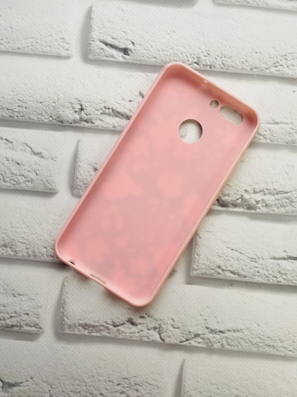 Силіконовий чохол з малюнком та камінням для Huawei Nova 2 Дрібні квіти